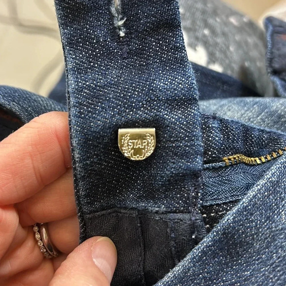 7 For All Mankind Dark Rinse Flare 30 Trouser Low Rise Y2K - Picture 12 of 16